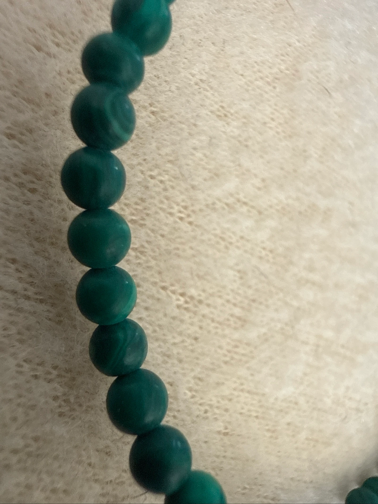 Bracelet en malachite  – photo 2